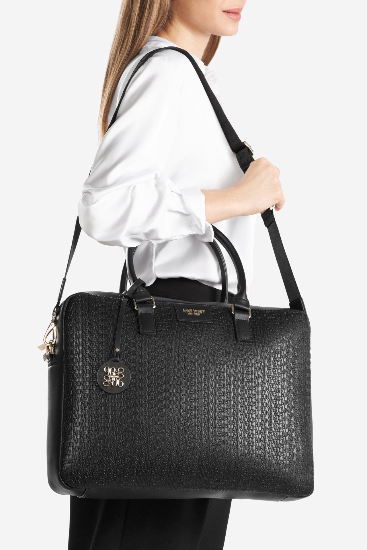 Handtasche NINE WEST Große Tasche LDA7742 schwarz