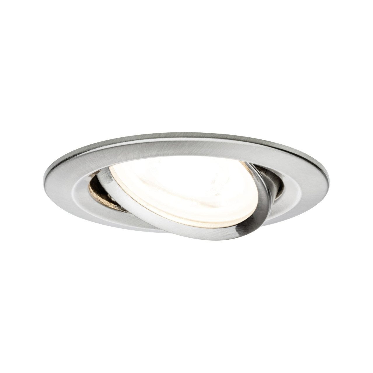 Paulmann Einbauleuchte Paulmann LED Einbauleuchte Nova 6,5W warmweiß, Inkl. Leuchtmittel, Nicht dimmbar nicht Smart Home-fähig ohne Bewegungsmelder