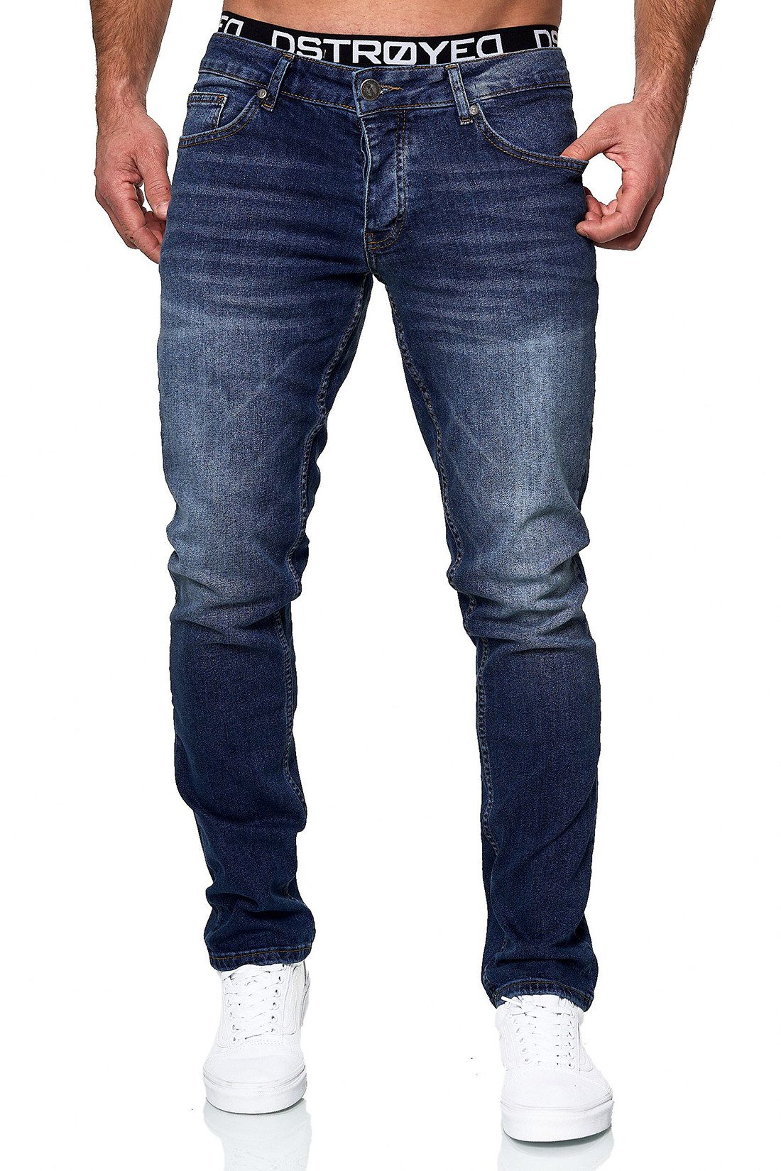 MERISH Slim-fit-Jeans MERISH Jeans Herren Slim Fit Stretch Jeanshose Design günstig online kaufen