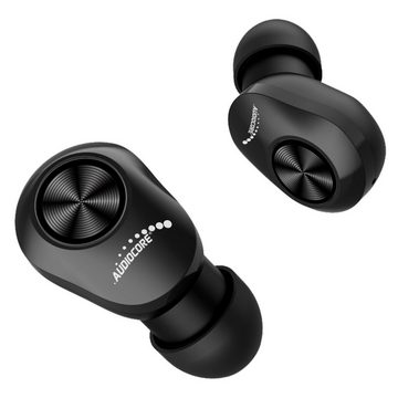 Audiocore AC580 wireless In-Ear-Kopfhörer (hören, Voice Assistant, Bluetooth, TWS [True Wireless Stereo], integr. Mikrofon, Touch-Bedienung, Ladebox)
