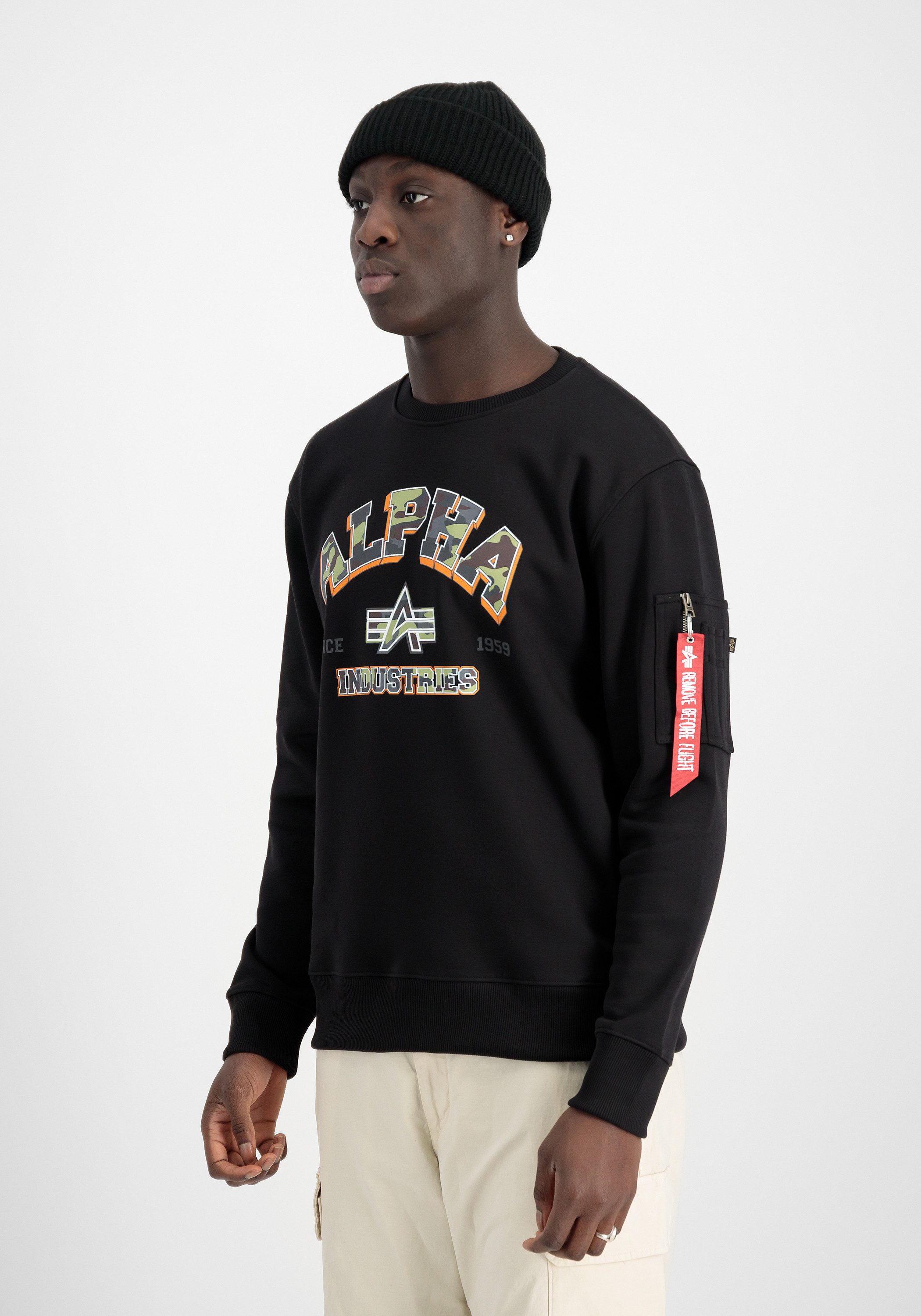 Alpha Industries Sweater College Camo Sweatshirt