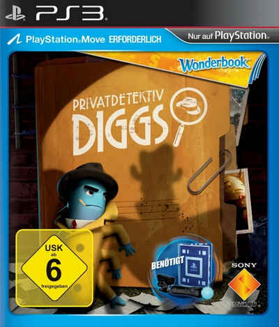 Wonderbook: Privatdetektiv Diggs Playstation 3