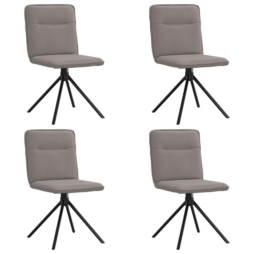 vidaXL Esszimmerstuhl Esszimmerstühle 4 Stk. Taupe günstig online kaufen