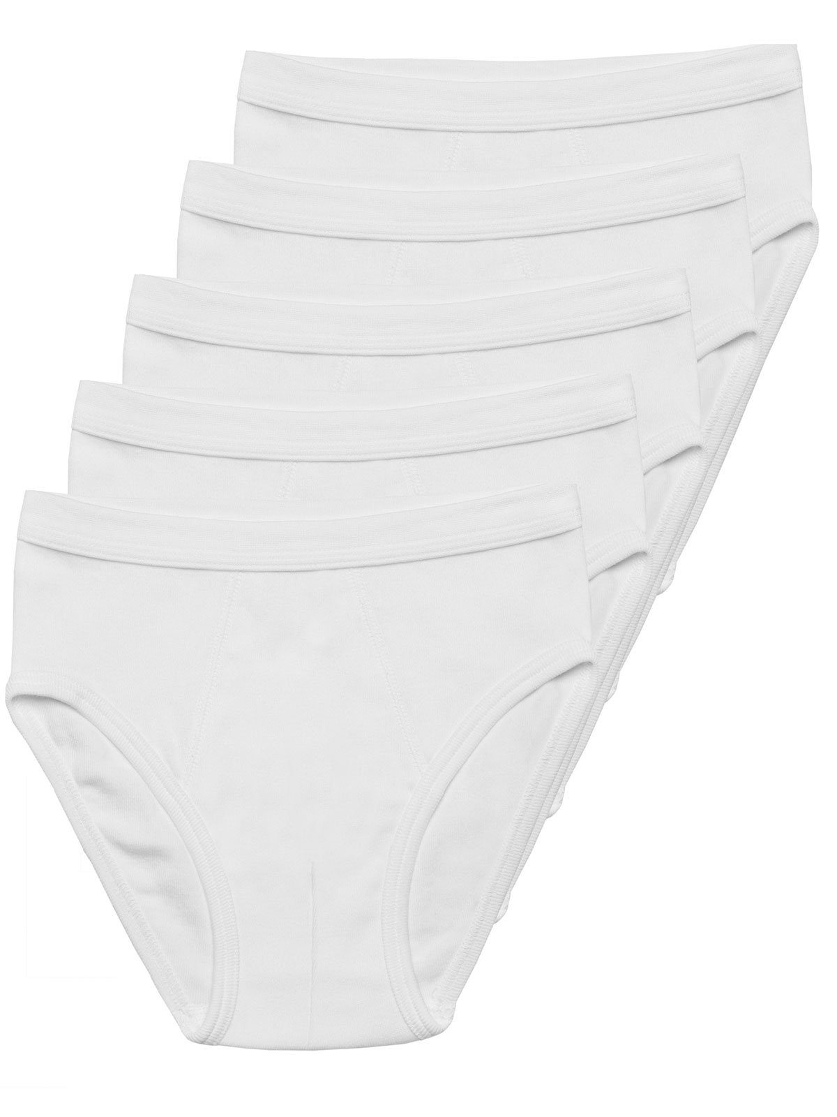 HAASIS Bodywear 1919 Slip 5er Pack Jungen Slip Bio-Cotton (Packung, 5-St) -