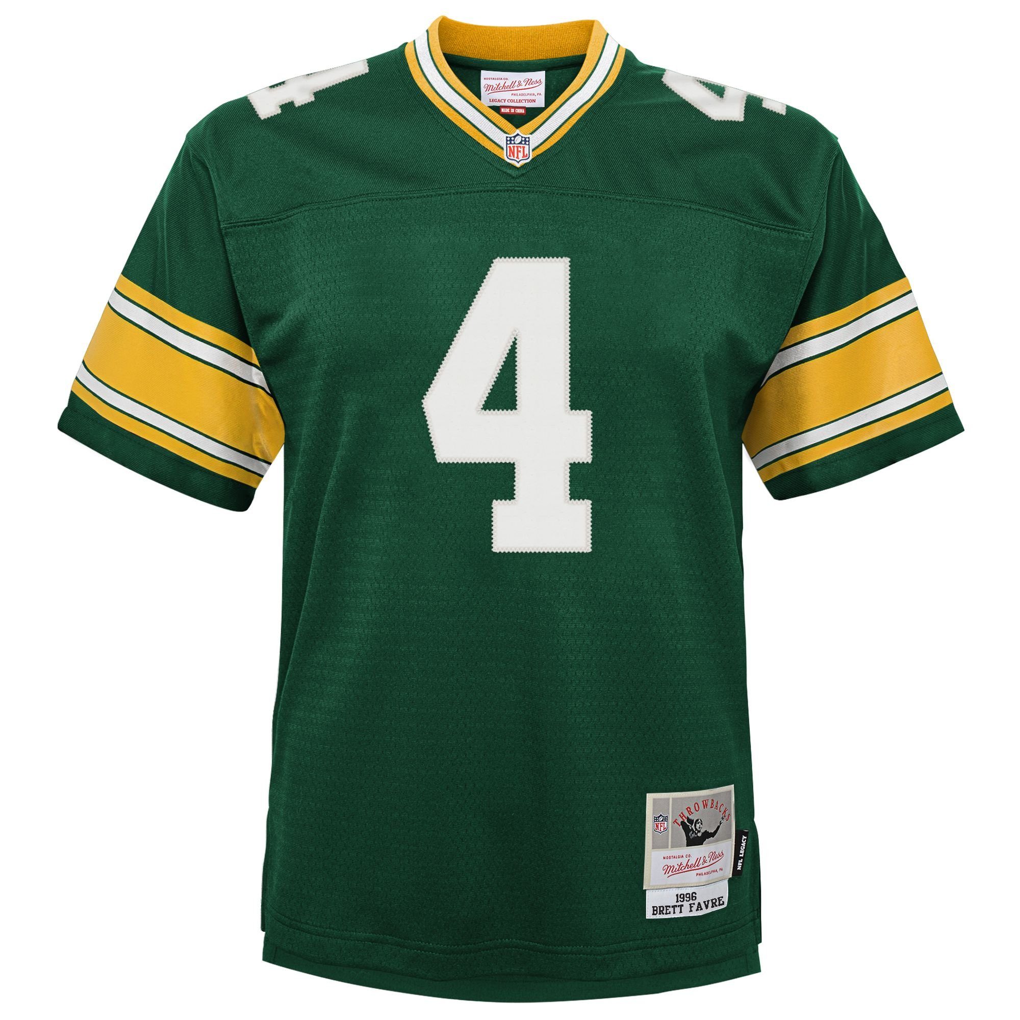 Mitchell & Ness Print-Shirt Legacy Jersey Green Bay Packers Brett Favre