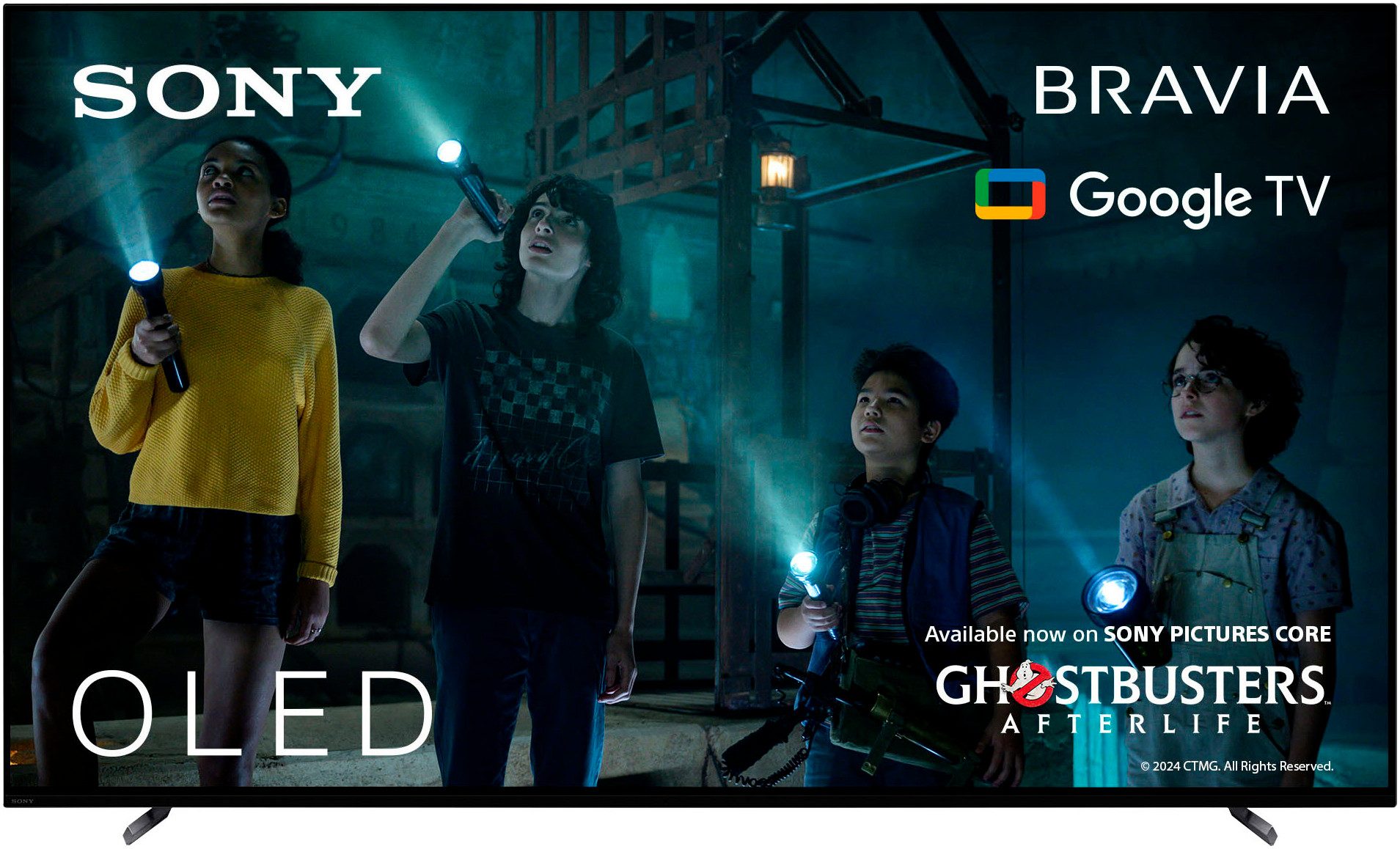 Sony XR-65A80L OLED-Fernseher (164 cm/65 Zoll, 4K Ultra HD, Android TV, Google TV, Smart-TV, Smart-TV, TRILUMINOS PRO, BRAVIA CORE, mit exklusiven PS5-Features)