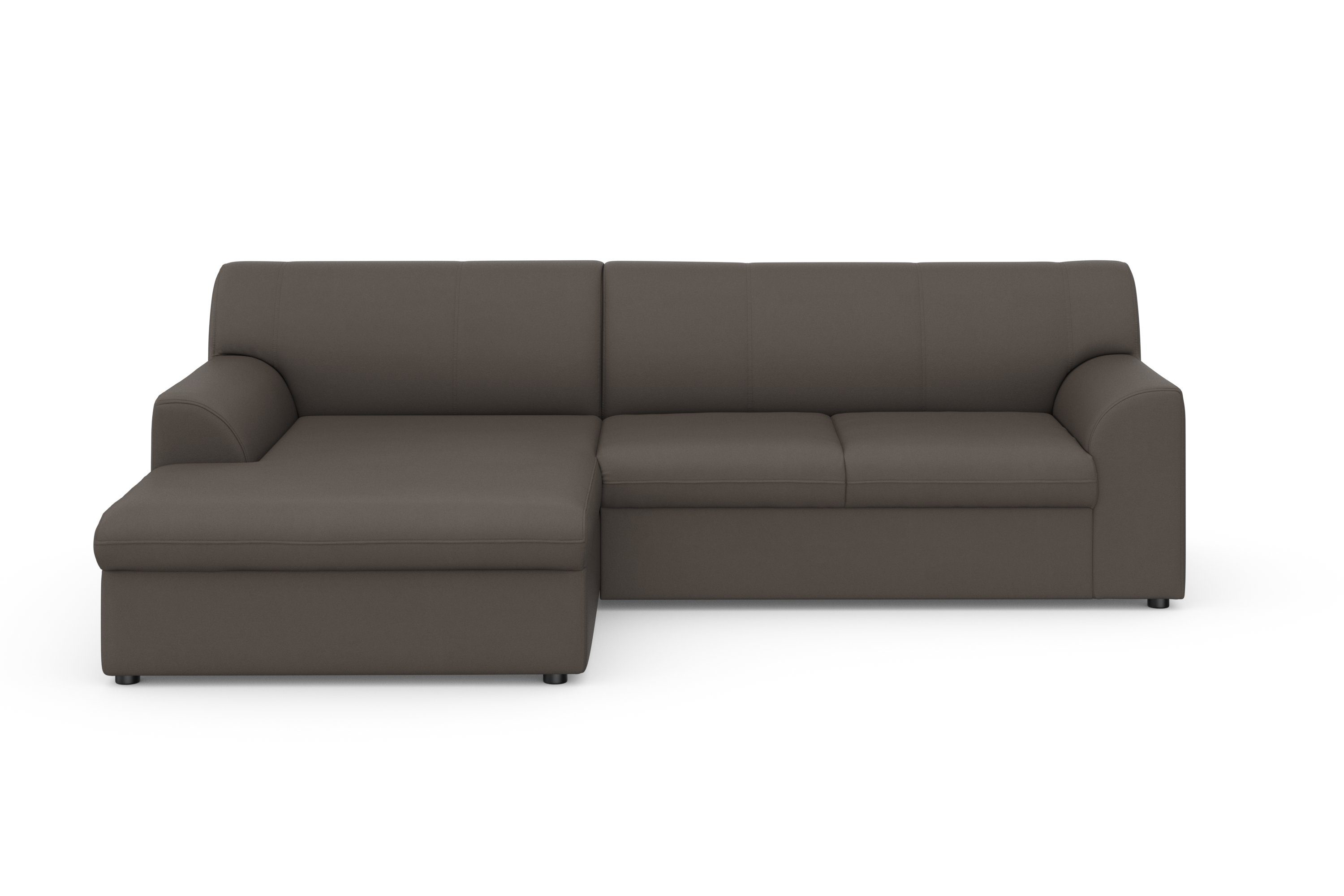 DOMO collection Ecksofa "Topper, elegant und zeitlos, kompaktes Stellmaß 24 günstig online kaufen