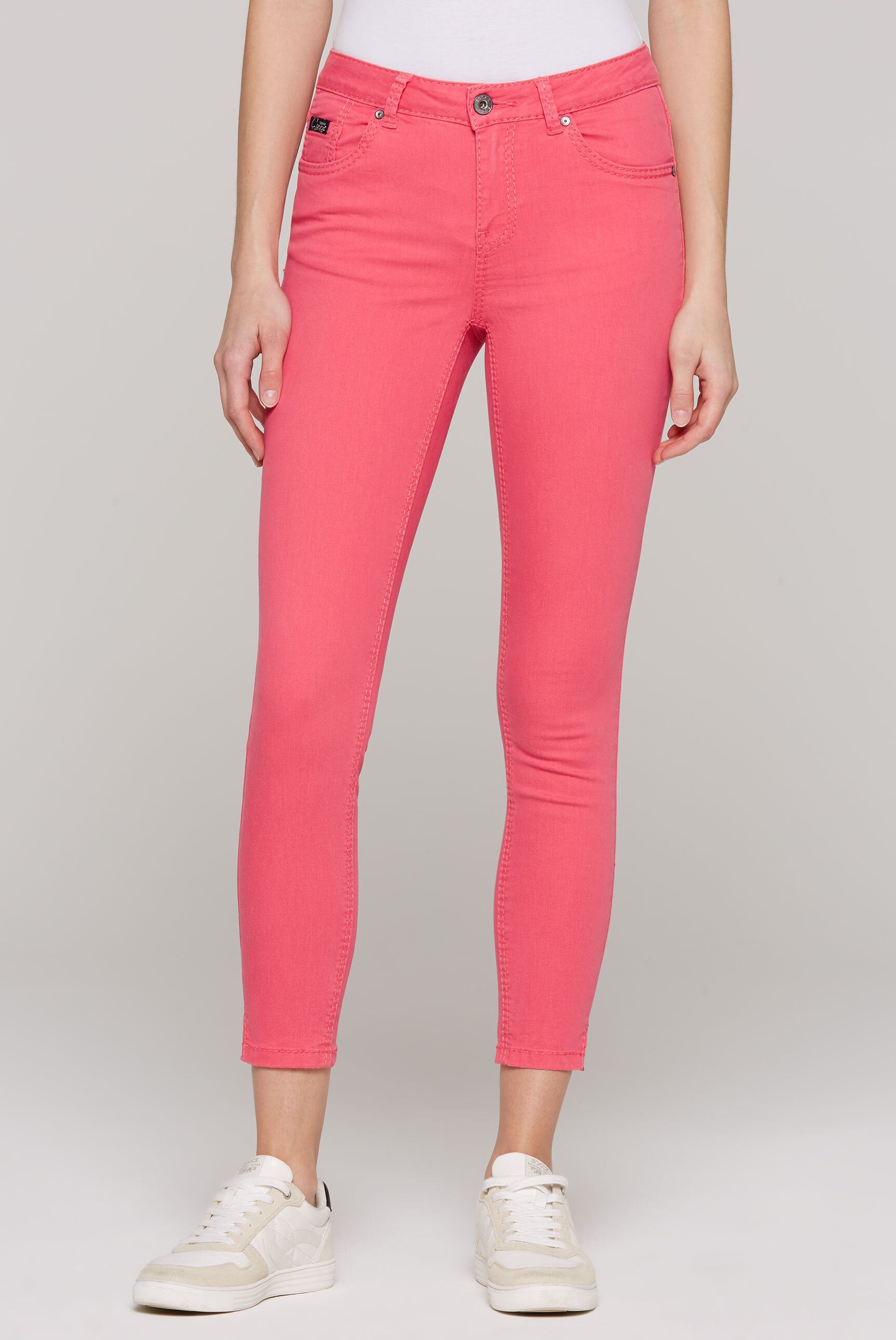 SOCCX Slim-fit-Jeans mit normaler Leibhöhe