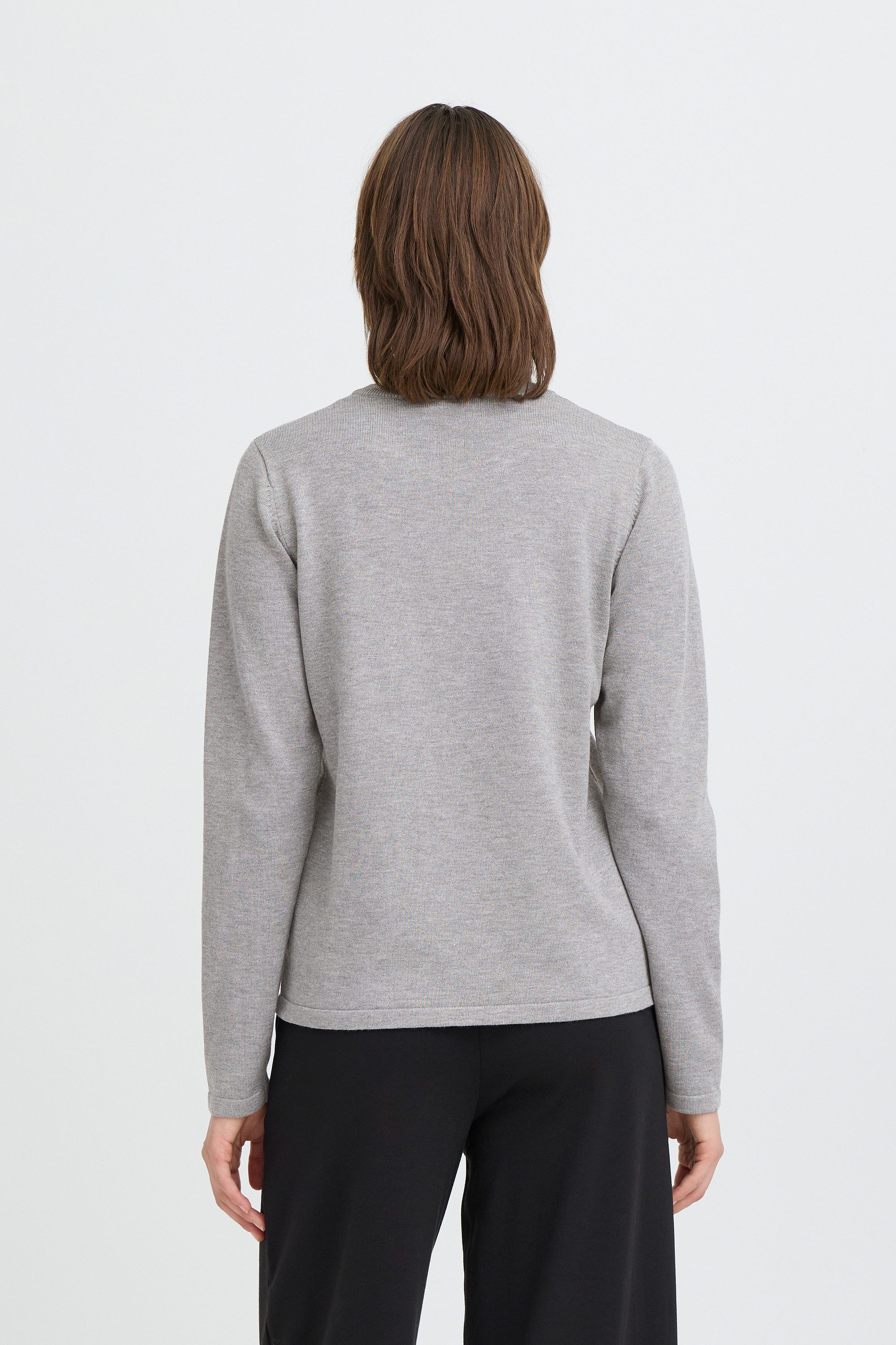 ICHI Strickpullover Strickpullover langarm IHLULS