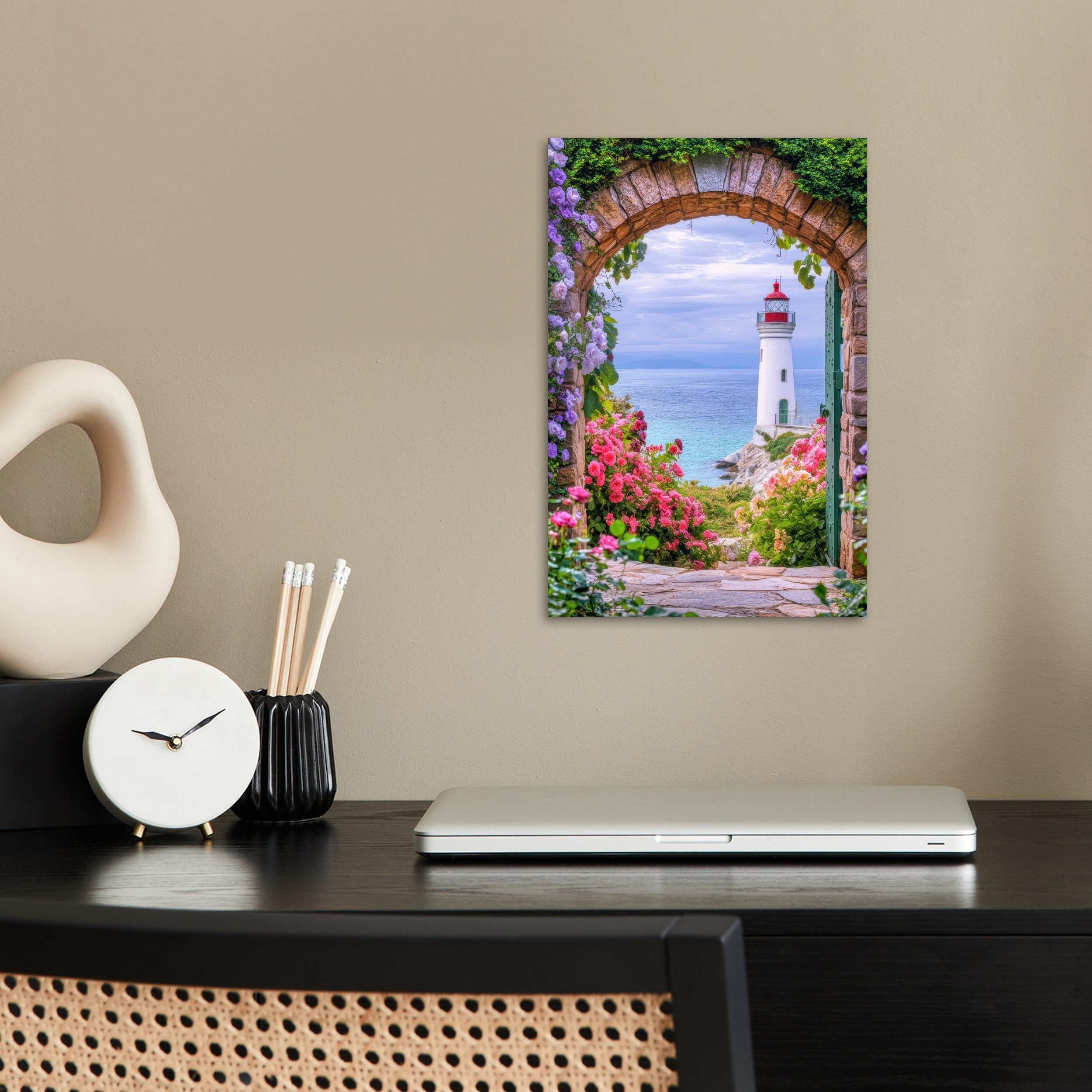 MuchoWow Poster Durchblick - Leuchtturm - günstig online kaufen
