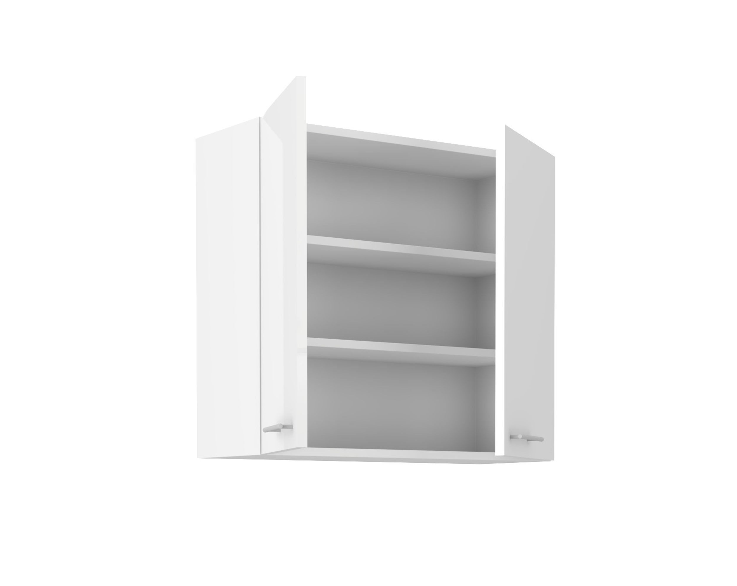 Küchen-Preisbombe Hängeschrank 80 cm Küche Lara Weiß Hochglanz Küchenzeile Küchenblock Einbauküche – Bild 2 von 4