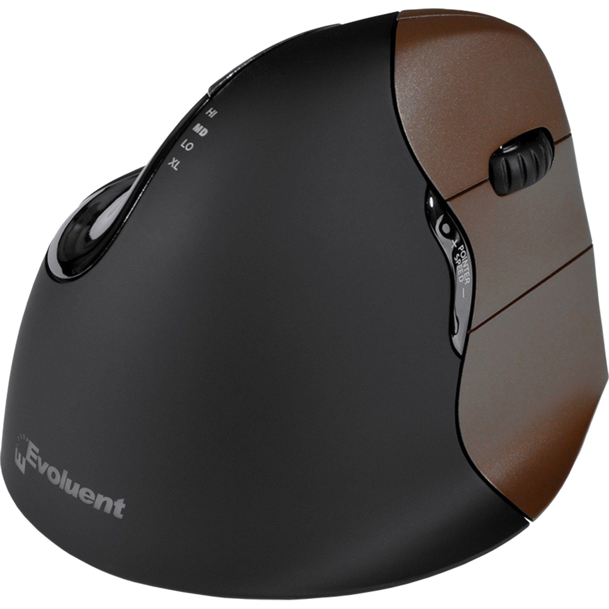 EVOLUENT Evoluent Vertical Mouse 4, Maus, (Klein) Maus (Funk)