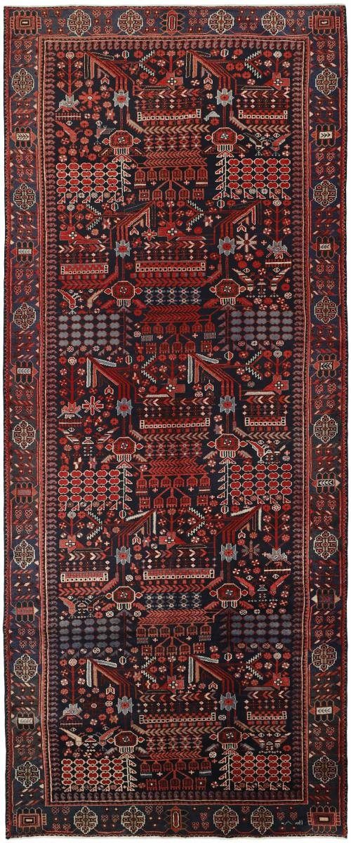 Perserteppich, 12 mm Orientteppich Höhe: rechteckig, / Nain Handgeknüpfter Trading, Orientteppich 157x396 Shahsavan