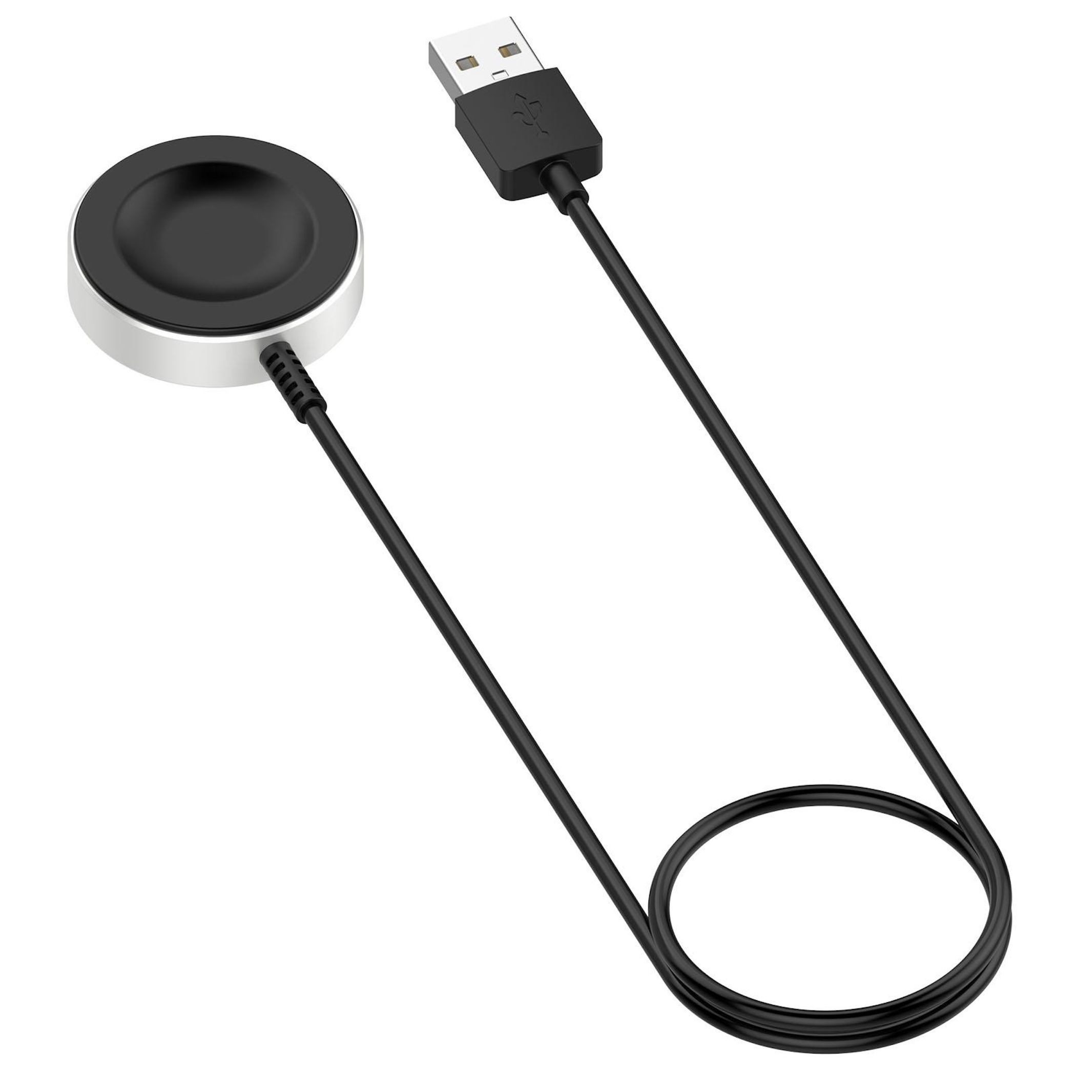 Wigento Für Huawei Watch GT 6 / GT 6 Pro Magnet Ladekabel 1m Schwarz Stromadapter