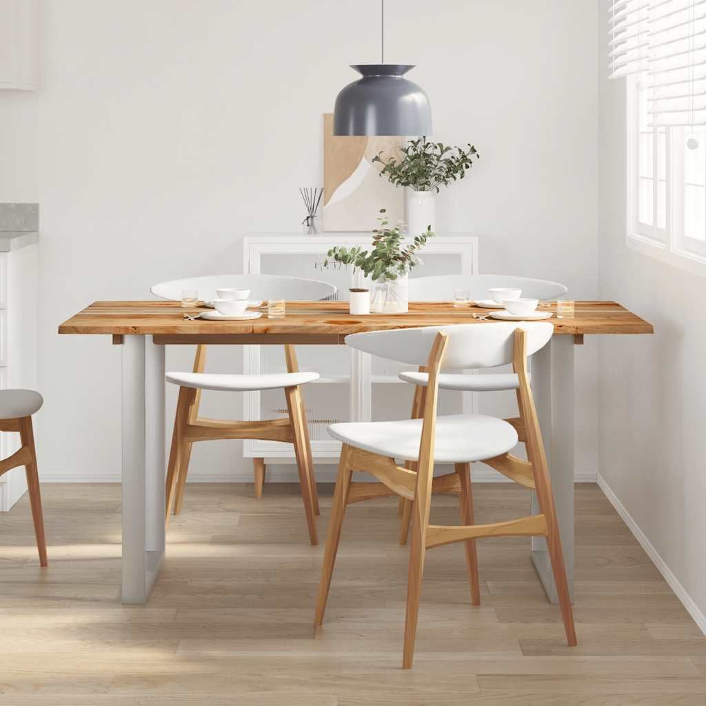 vidaXL Esstisch Esstisch 154x80x76 cm Massivholz (1-St)