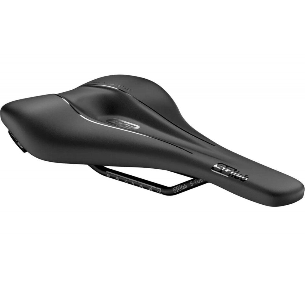 SQlab Fahrradsattel 612 ERGOWAVE active 2.2 Sattel Ergonomischer Rennradsattel Schwarz
