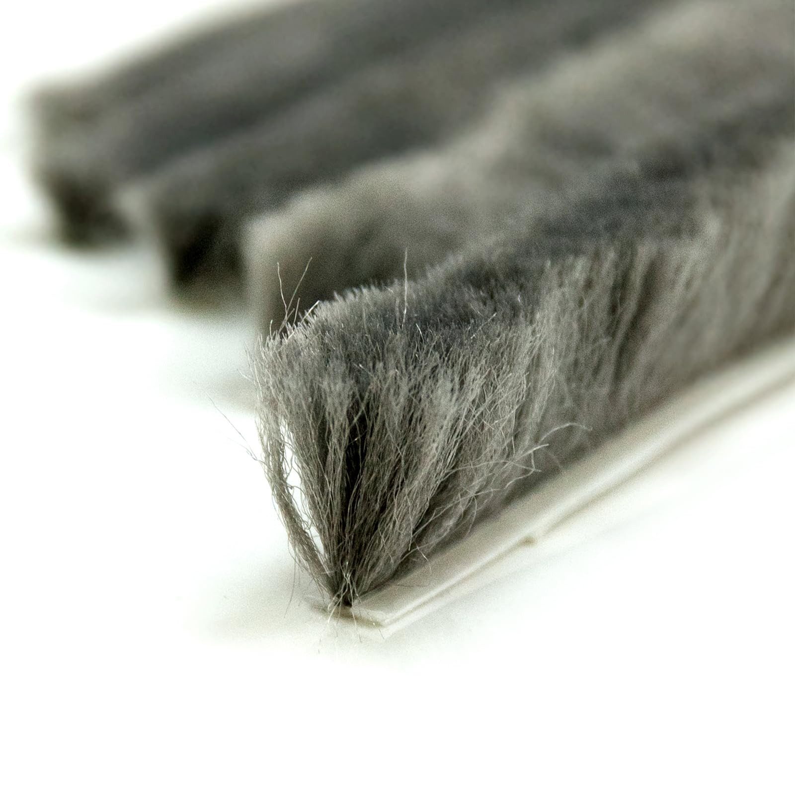 DQ-PP Türbodendichtung DQ-PP Bürstendichtung GRAU, 5m, 6,9mm x 6-22mm, Winddicht, Türbürste, L: 1,2 cm, Dichtungsbürste für Türen selbstklebend, Insektenschutz, – Bild 5 von 5