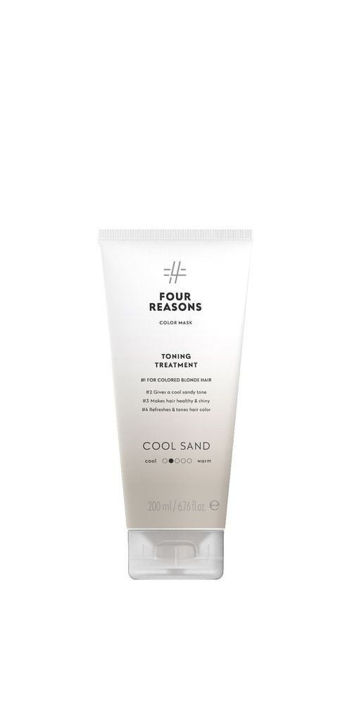 Four Reasons Haarfarbe Four Reasons Color Mask Toning Treatment Cool Sand 200ml