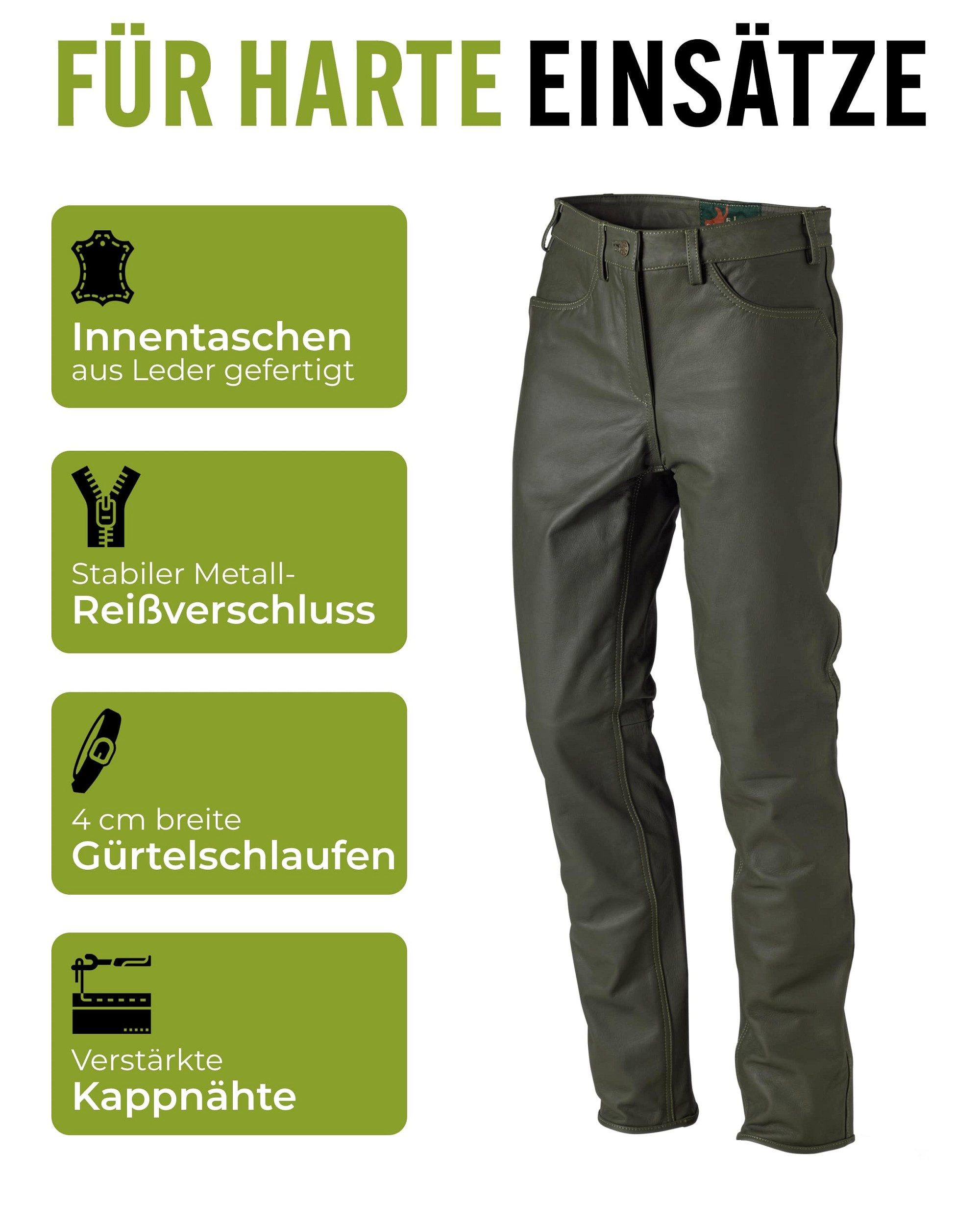 La Chasse® Lederhose Jagd Lederhose aus günstig online kaufen