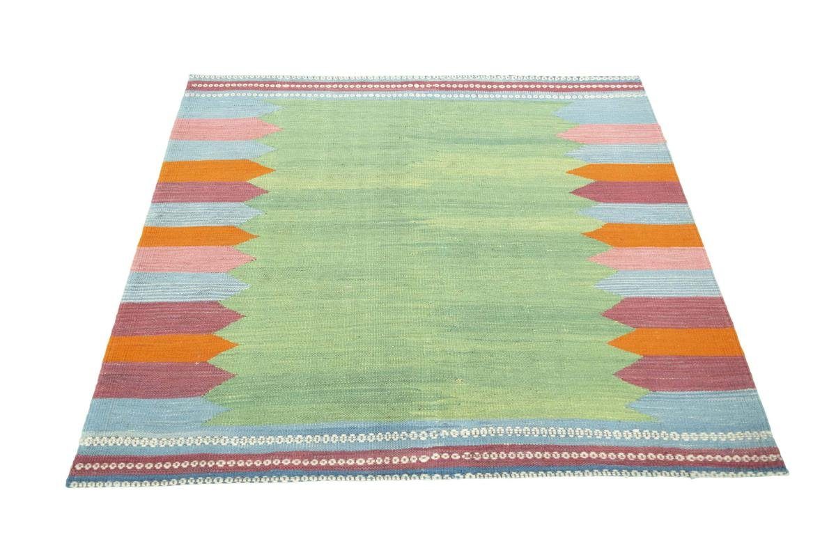 Orientteppich Kelim Fars Design Kandou Trading, Orientteppich, rechteckig, Höhe: 3 Nain 131x122 mm Handgewebter