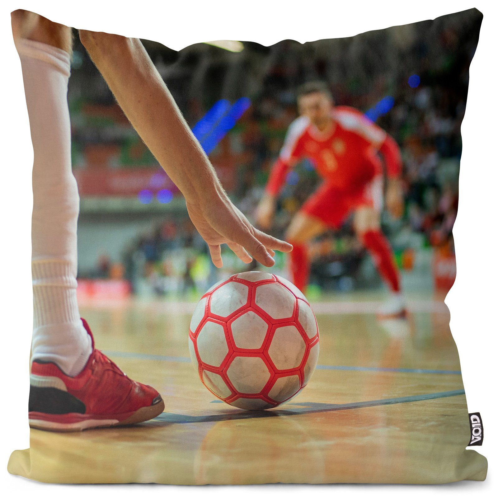 VOID Kissenbezug, (1 Stück), Handball Ball Sport Halle ecke füße schuh stiefel details national li