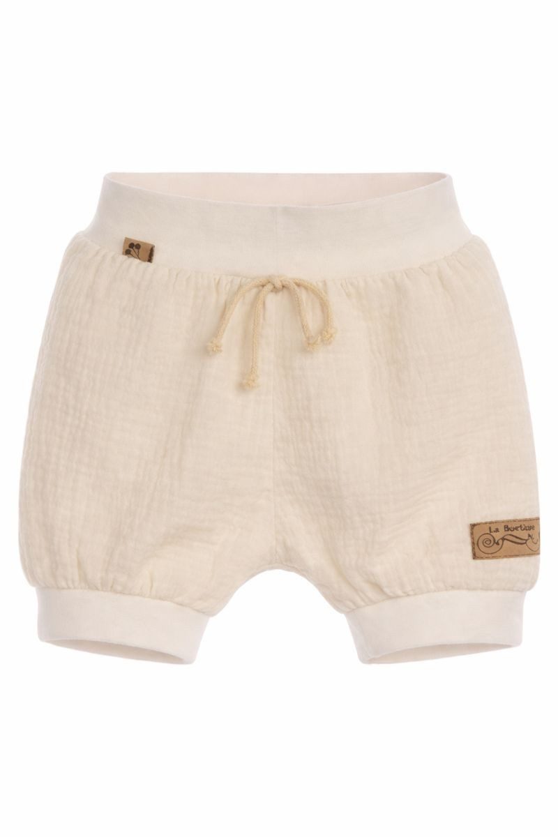La Bortini Shorts Baby und Kinder Shorts Pumpshorts aus Musselin für Neugeborene (für Neugeborene, Jungen und Mädchen)