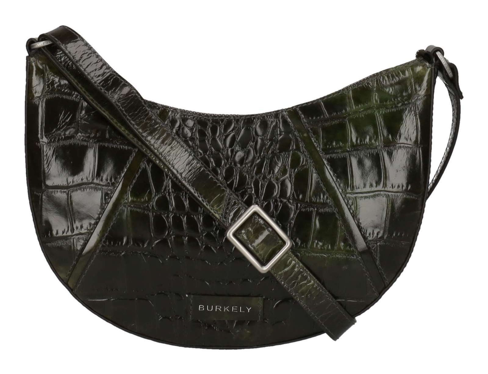 Burkely Umhängetasche Crossbody Bag Round, aus echtem Leder