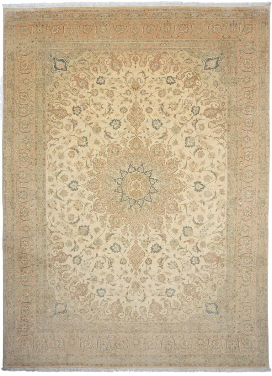 50Raj / 249x341 Orientteppich 7 Nain Handgeknüpfter Höhe: Täbriz Orientteppich mm Perserteppich, rechteckig, Trading,