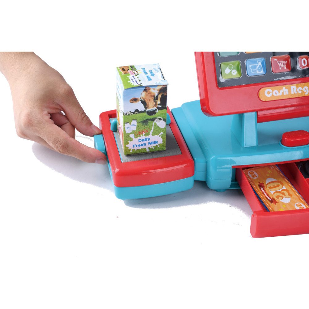 Besttoy Spielküche Besttoy - Supermarktkasse mit Zubehör - 34-teilig Kunsts günstig online kaufen