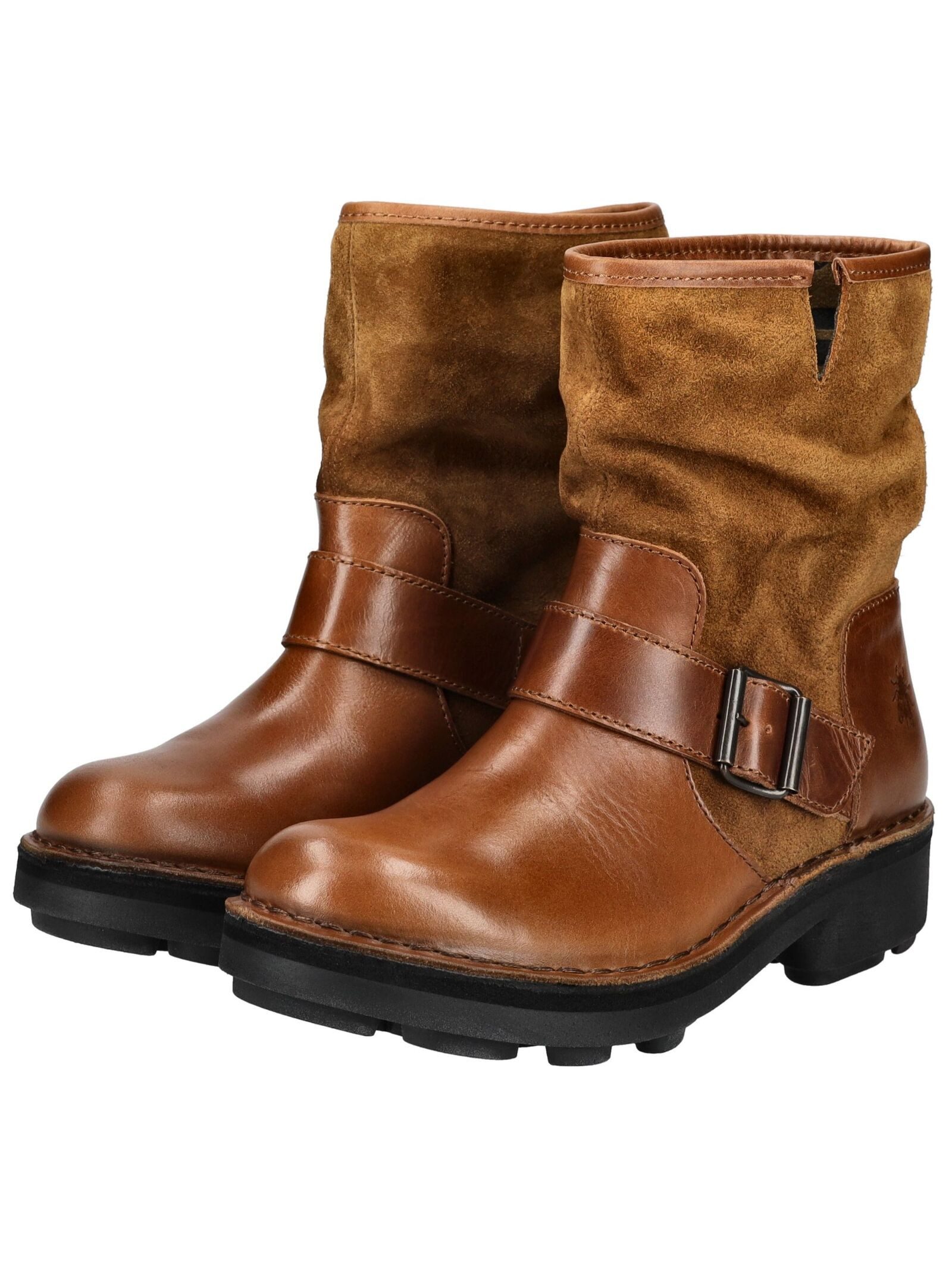Fly London Fly London Stiefelette Leder Bikerboots
