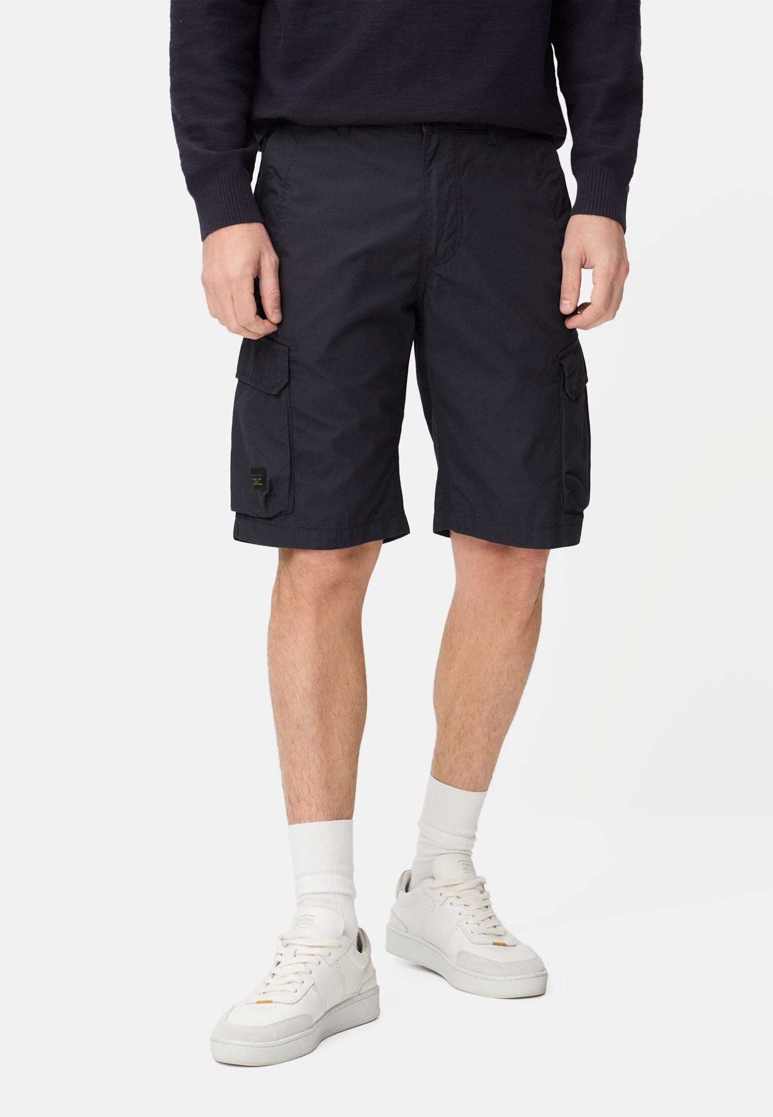 camel active Cargoshorts aus reiner Baumwolle