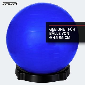 bonsport Sitzball Ballschale für Sitzball / Gymnastikball, schwarz