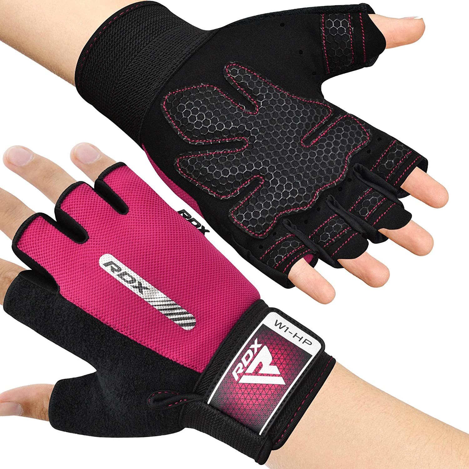 RDX Trainingshandschuhe Männer Fitness Handschuhe Handschuhe Anti-Rutsch Frauen RDX PINK Workout