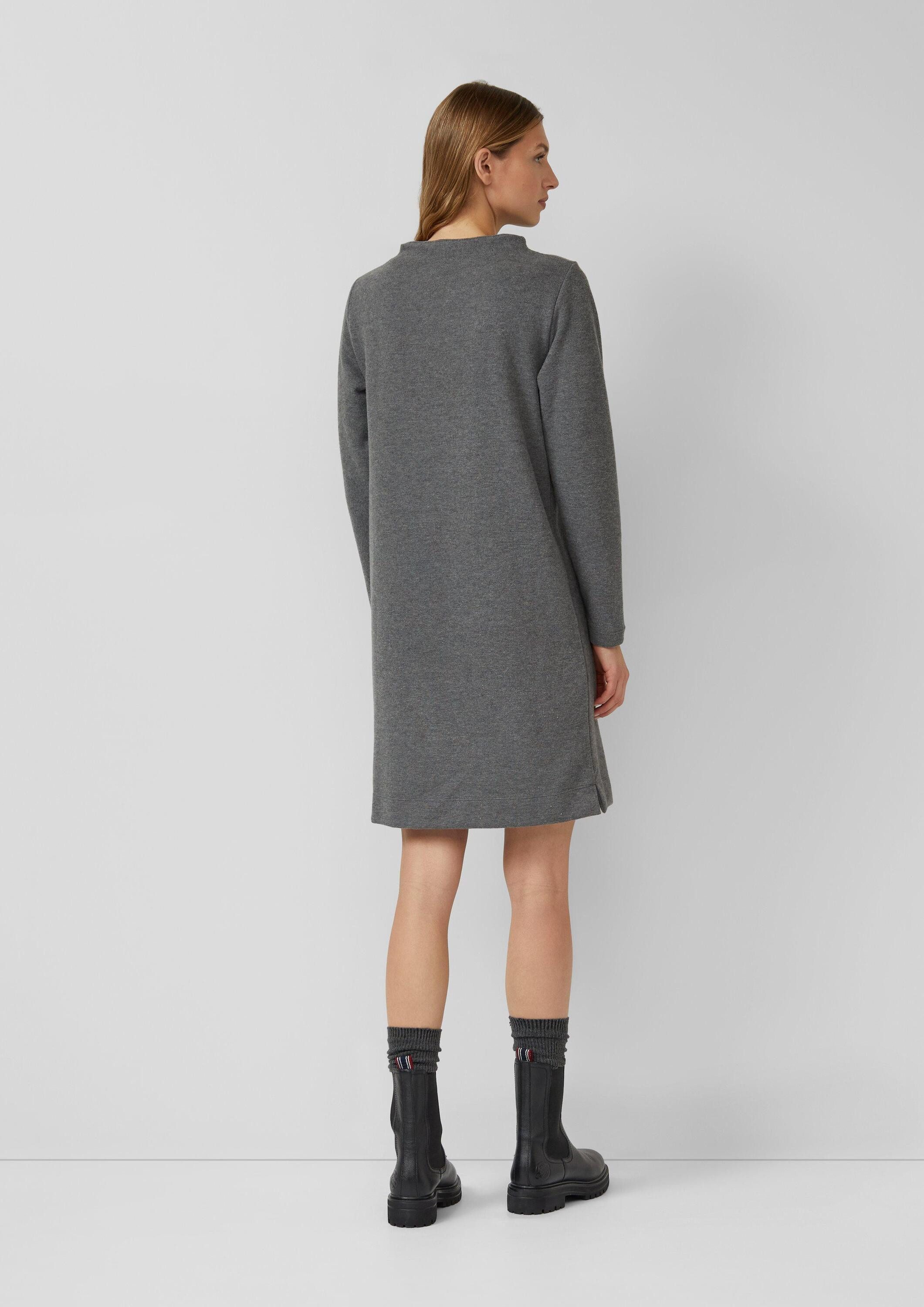 s.Oliver Midikleid Kleid Weiches Kleid im Relaxed Fit