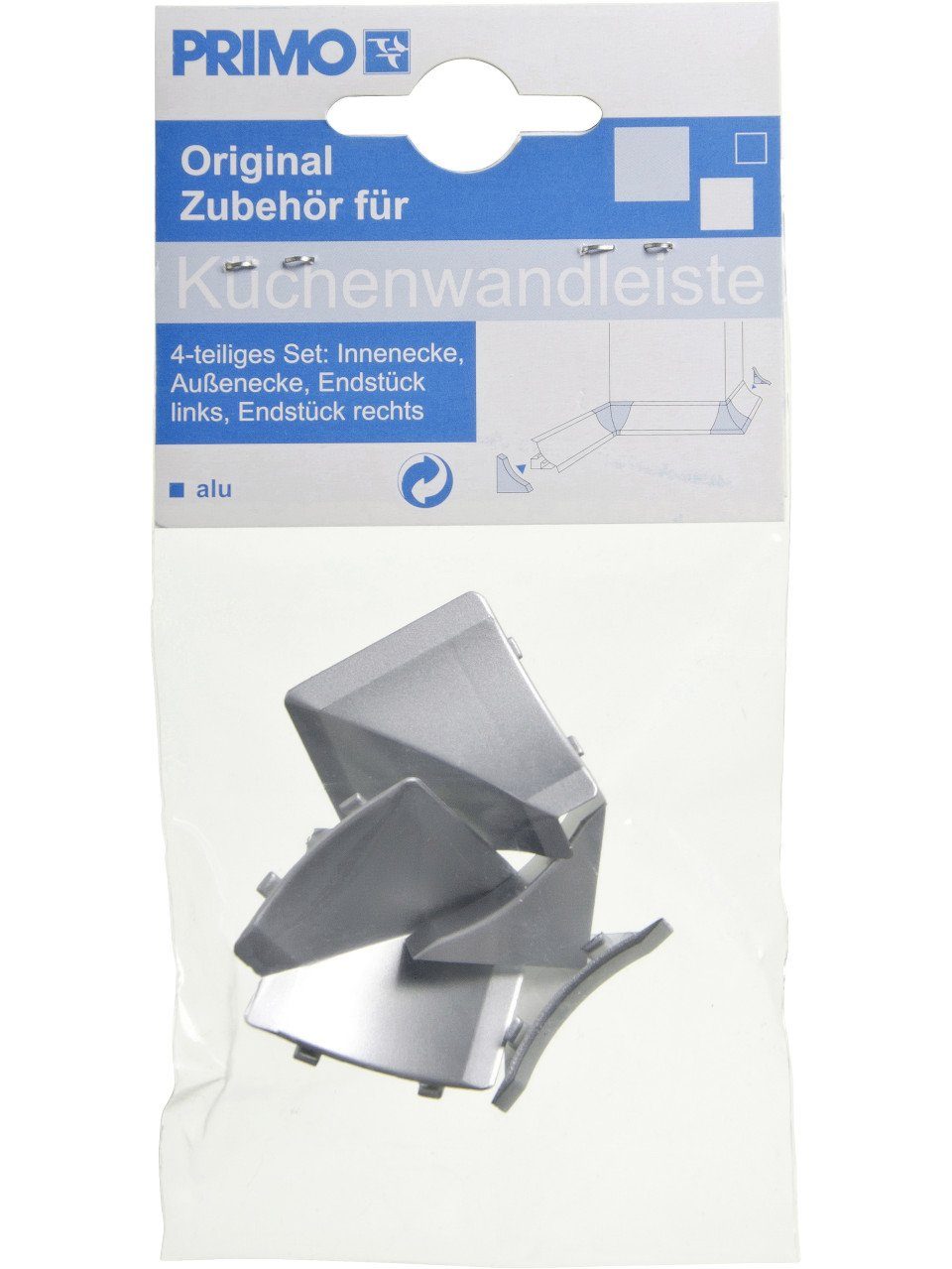 Primo Abschlussleiste Primo Zubehörset für Wandanschlußleiste günstig online kaufen