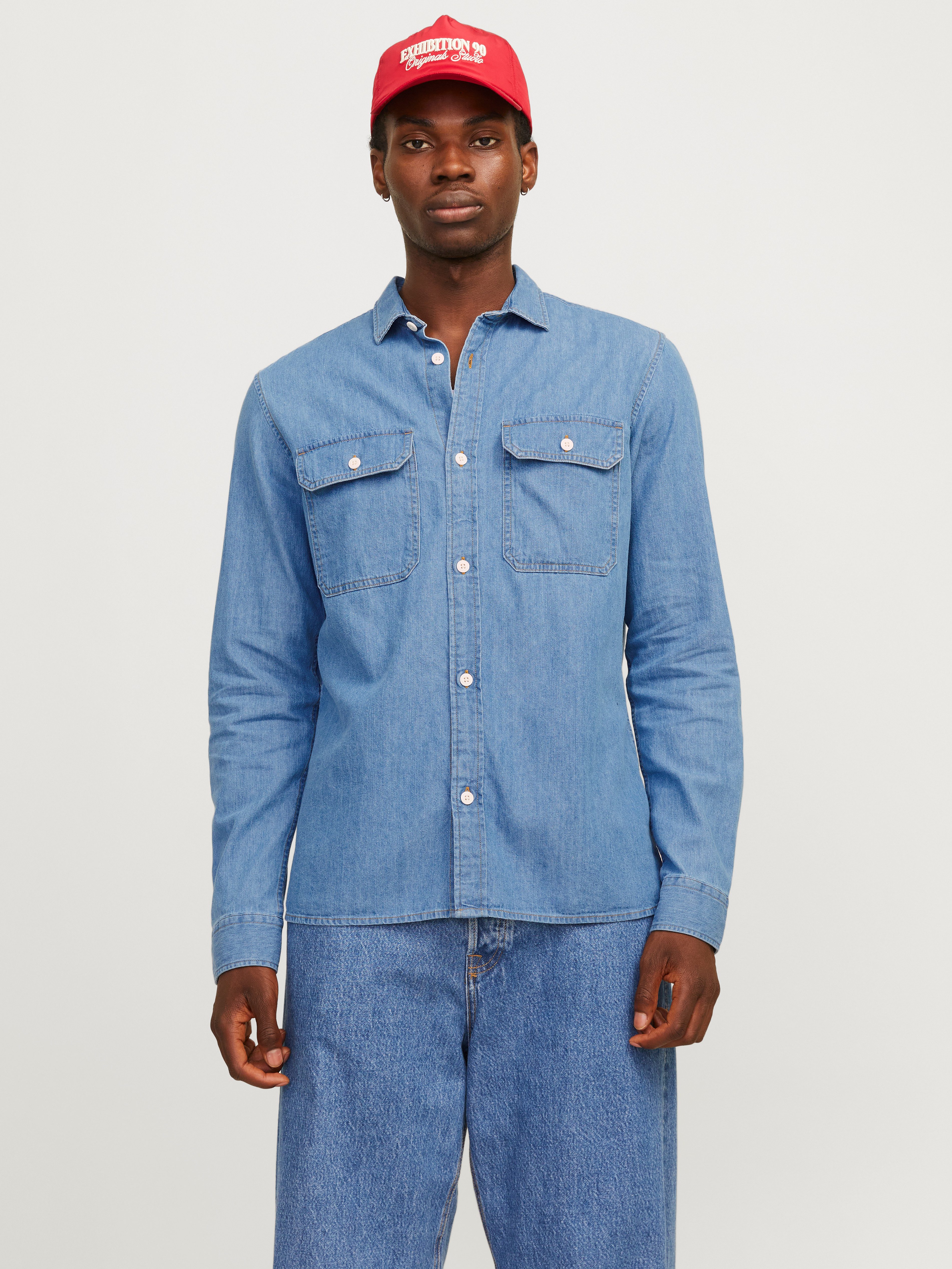 Jack & Jones Langarmhemd JJETRAVIS SHIRT günstig online kaufen