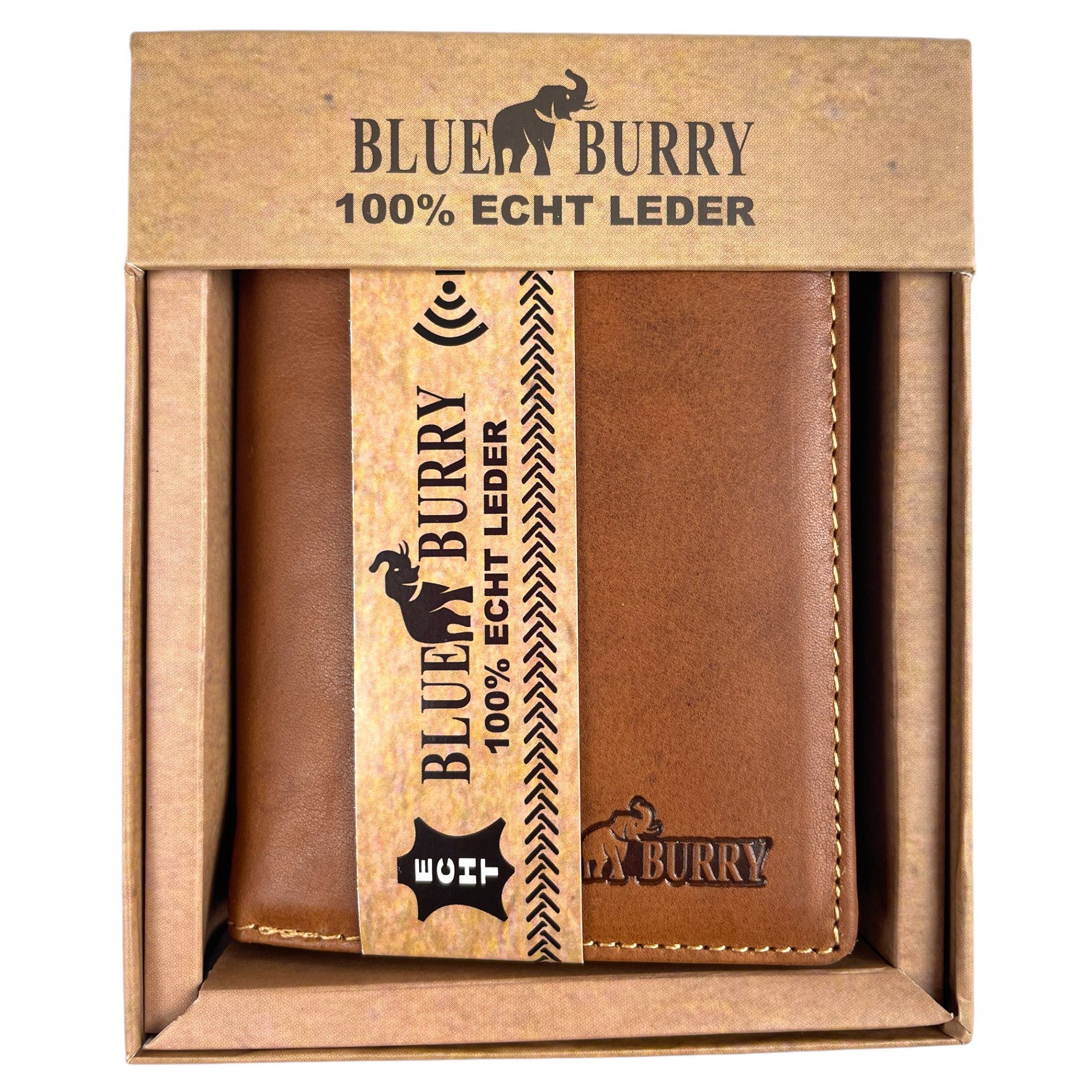 Taschen4life Brieftasche Herren Leder Geldbörse 089, inkl. Geschenkbox, RFI günstig online kaufen