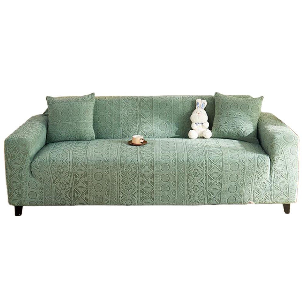 Diwzbyn Sofahusse Stretch-Sofabezug Elastisch Couch Sesselbezug mit dezentem Muster