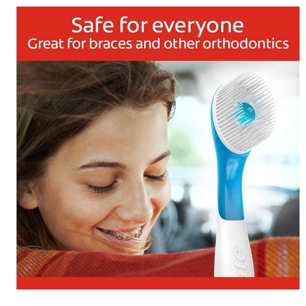 Colgate Zahnpasta Colgate Wisp Mini-Bürste, tragbar, Weiß, Coolmint, 24 Stück, (1-St)