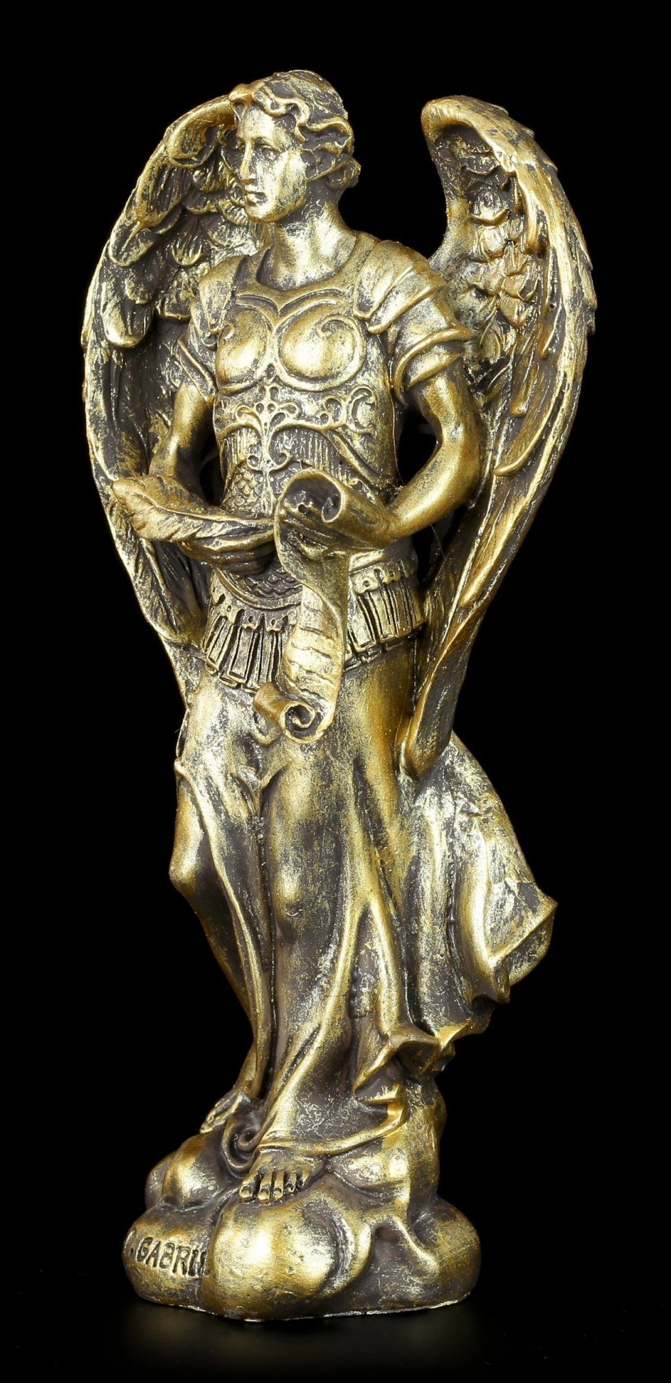 Figuren Shop GmbH Dekofigur Kleine Erzengel Figur - Gabriel - Dekorationsfi günstig online kaufen