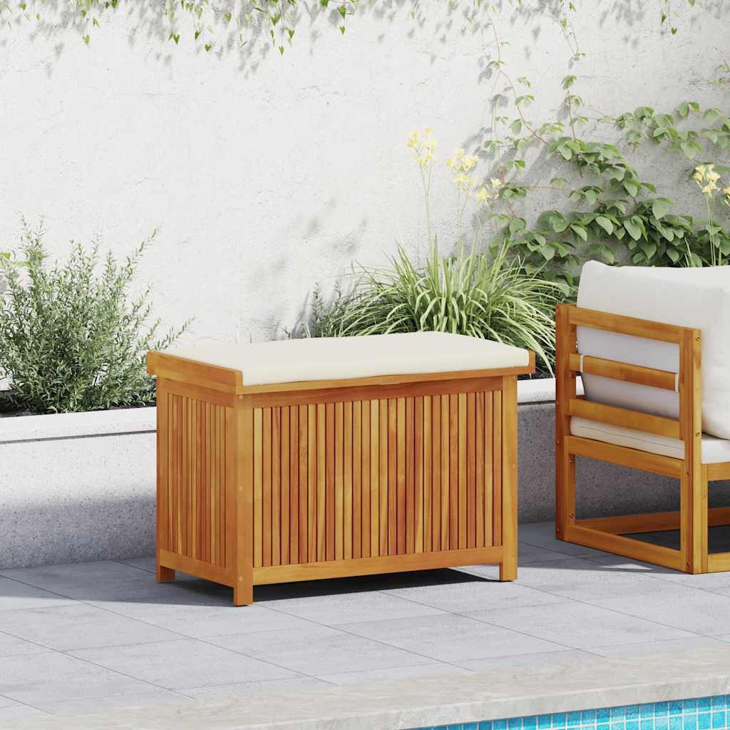 vidaXL Gartenbox Outdoor-Kissenbox 90x50x60,5 cm Massivholz