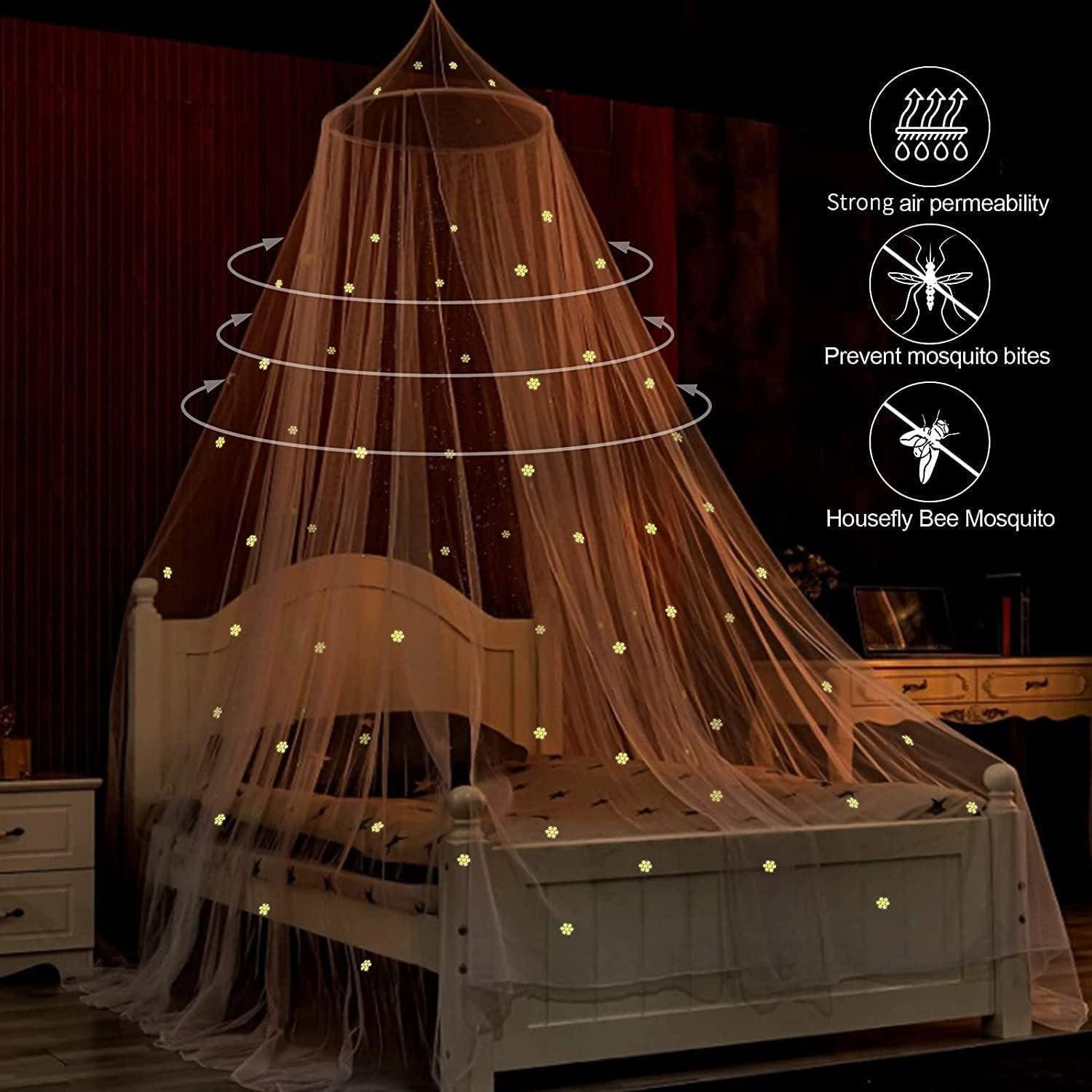 LuxusKollektion Moskitonetz Moskitonetz Betthimmel großes weißes Mädchen Sc günstig online kaufen