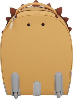 Samsonite Kinderkoffer Happy Sammies ECO, Lion Lester, 2 Rollen, Arbeitsrucksack Schulrucksack Freizeitrucksack aus recyceltem Material