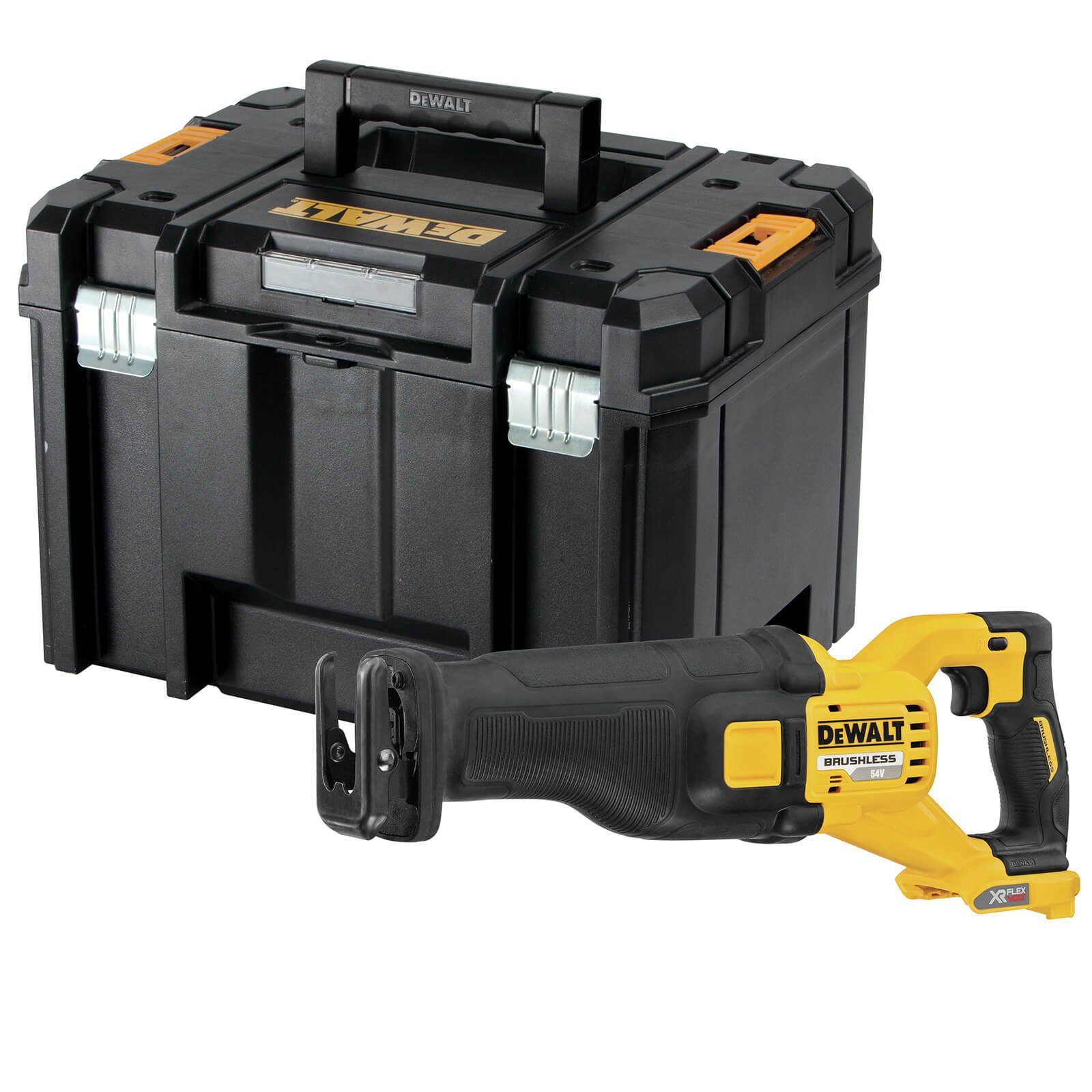 DeWalt Säbelsäge Akku-Säbelsäge DCS389NT-XJ Astsäge, Fuchsschwanz, Recipro, 54V