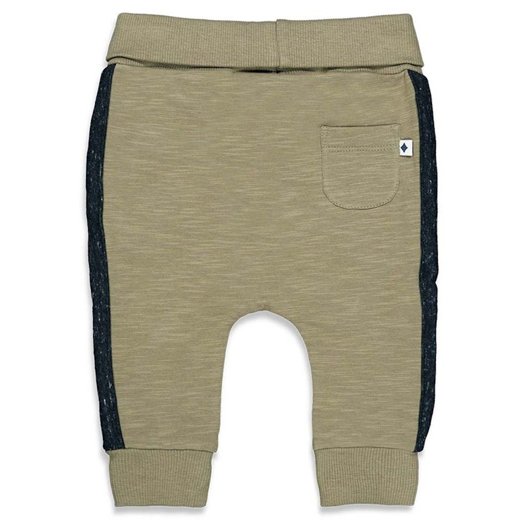 Feetje Jogginghose Feetje Baby Jungen Hose Jogginghose Sweathose khaki grün meliert (1-tlg., kein Set)