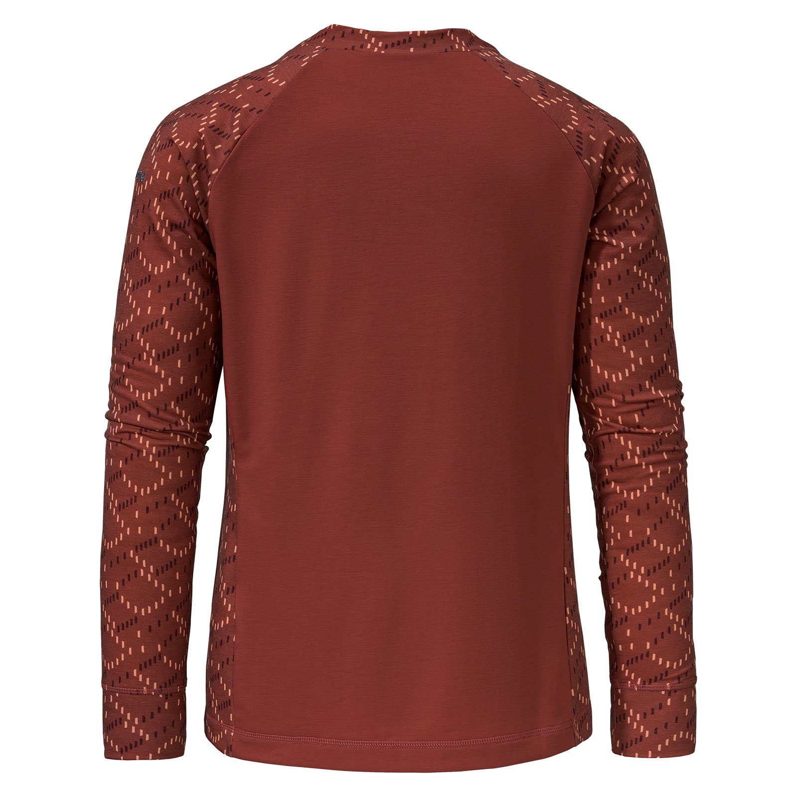 2635 Schöffel burlwood L mit Flatlocknähten Longsleeve Longsweatshirt Kasos