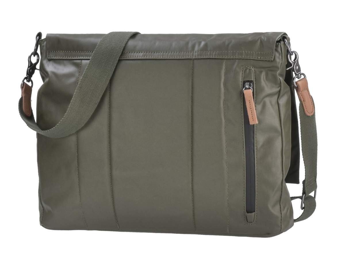 Greenburry Umhängetasche Aviator Waterproof, Messenger Bag 38x30cm, Schultertasche mit Tabletfach 31x22cm