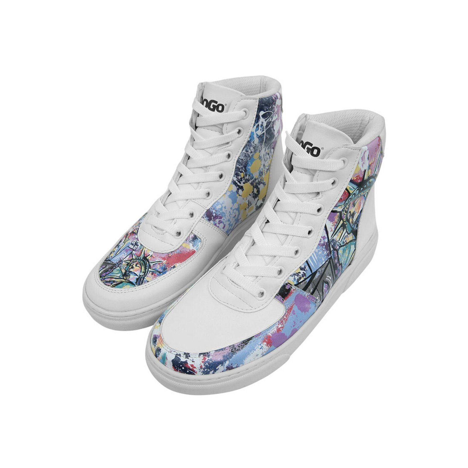 DOGO Ace Boots New York State Of Mind Damen High Sneaker, Ace Boots Stiefelette Handgefertigt