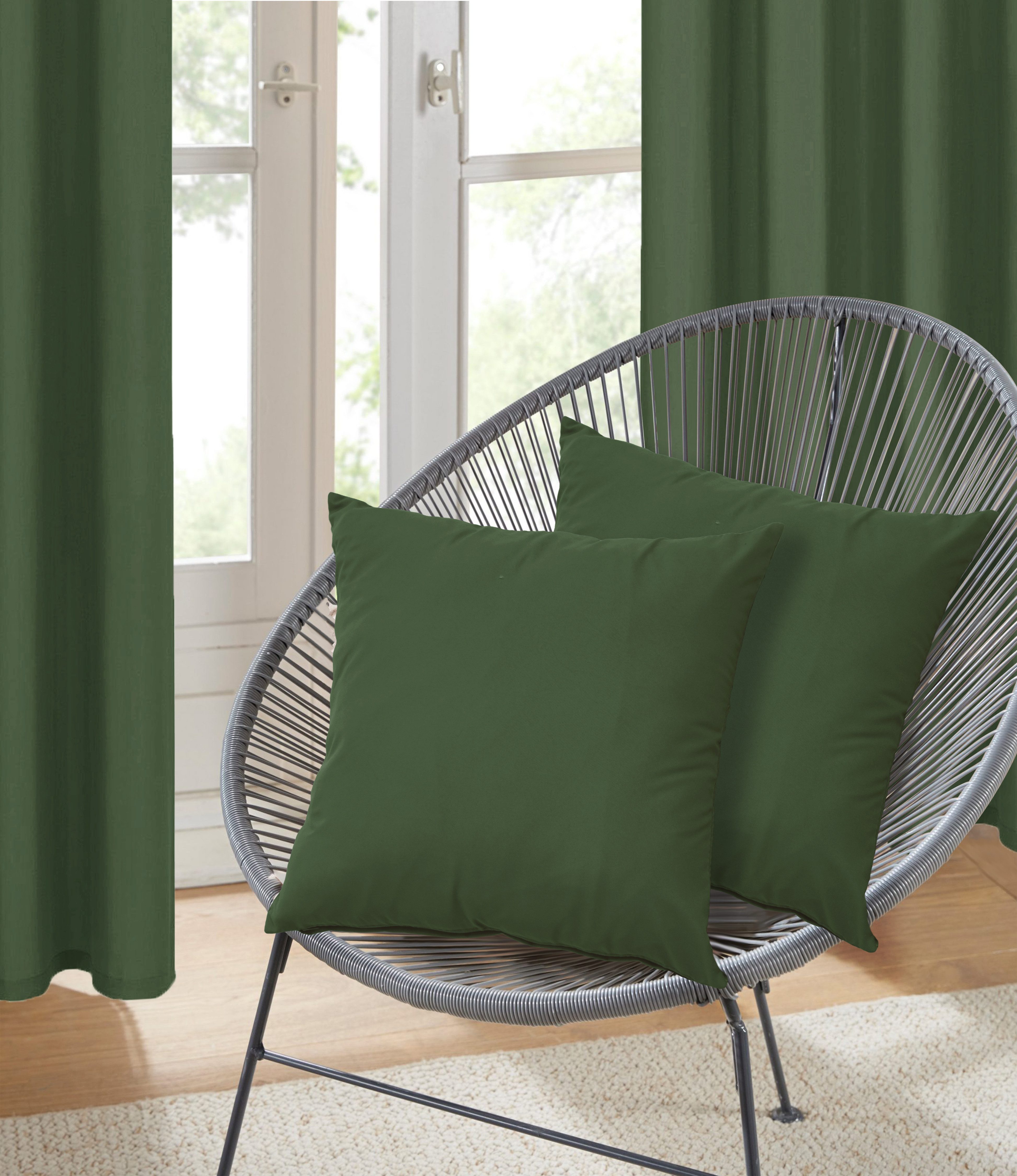 my home Dekokissen Parry Microfaser, 2-er günstig online kaufen