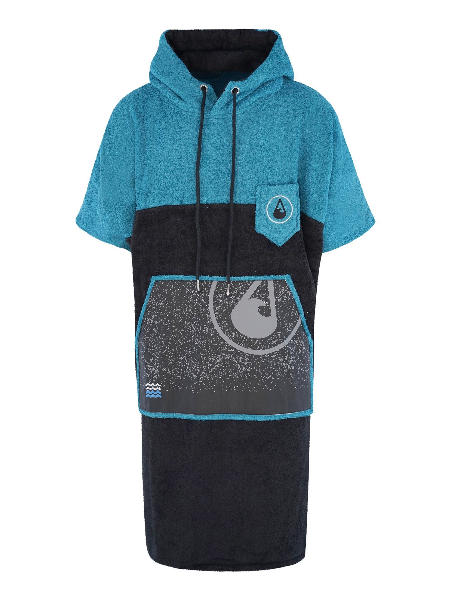 Wave Hawaii Badeponcho Uno, Kurzform, Kapuze günstig online kaufen
